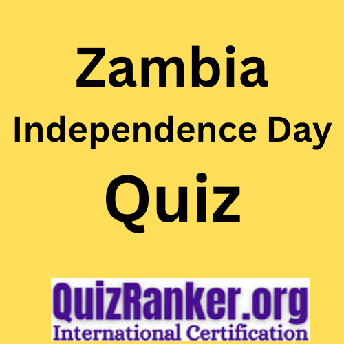 Zambia Independence Day Quiz
