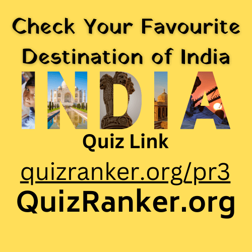 Take the India Ideal Vacation Destination Free Quiz in 2024