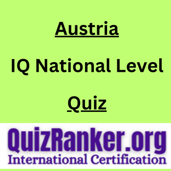 Austria IQ National Level Championship Quiz 2024