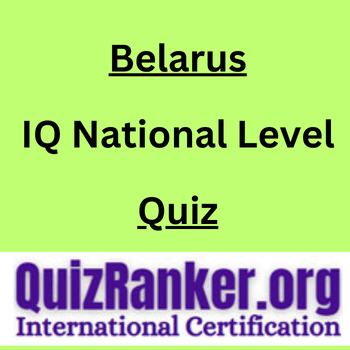 Belarus IQ National Level Championship Quiz 2024