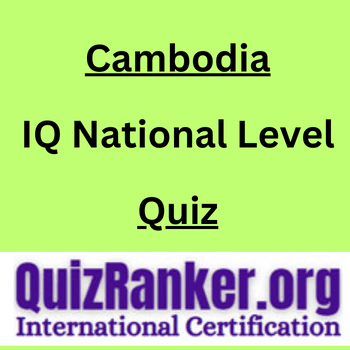 Cambodia IQ National Level Championship Quiz 2024
