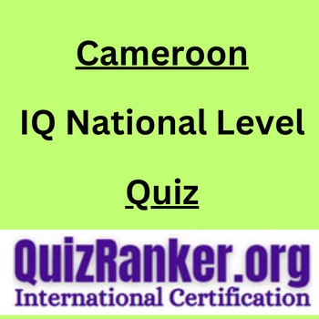 Cameroon IQ National Level Championship Quiz 2024