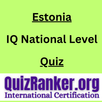 Estonia IQ National Level Championship Quiz 2024
