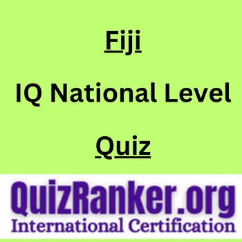 Fiji IQ National Level Championship Quiz 2024