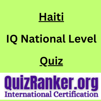 Haiti IQ National Level Championship Quiz 2024
