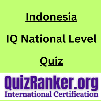 Indonesia IQ National Level Championship Quiz 2024