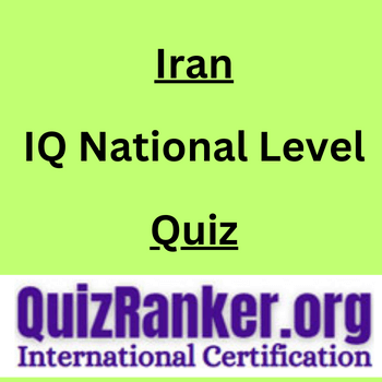 Iran IQ National Level Championship Quiz 2024