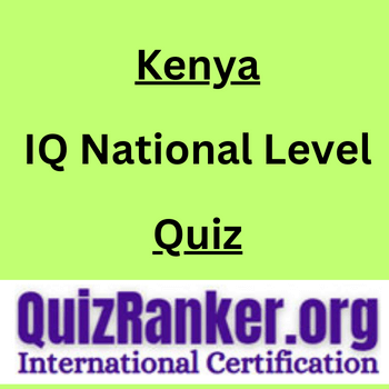 Kenya IQ National Level Championship Quiz 2024