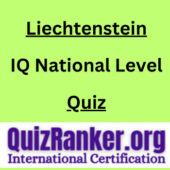 Liechtenstein IQ National Level Championship Quiz 2024