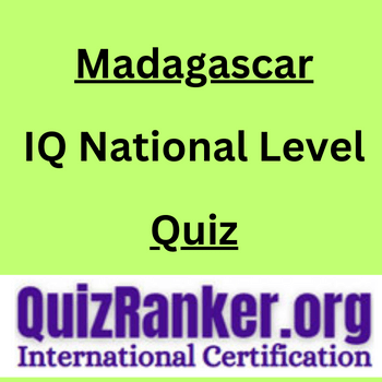 Madagascar IQ National Level Championship Quiz 2024