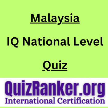 Malaysia IQ National Level Championship Quiz 2024