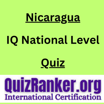 Nicaragua IQ National Level Championship Quiz 2024