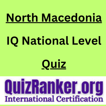 North Macedonia IQ National Level Championship Quiz 2024
