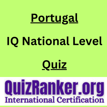 Portugal IQ National Level Championship Quiz 2024