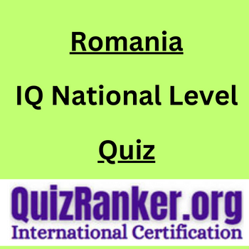 Romania IQ National Level Championship Quiz 2024
