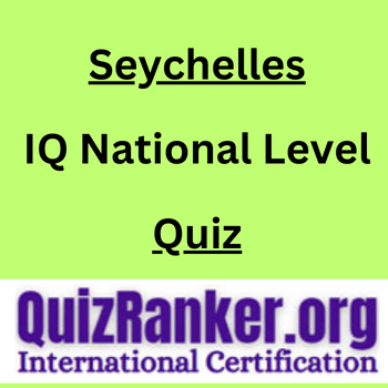 Seychelles IQ National Level Championship Quiz 2024