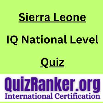 Sierra Leone IQ National Level Championship Quiz 2024