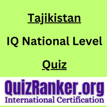 Tajikistan IQ National Level Championship Quiz 2024