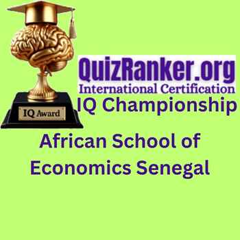 African School of Economics Senegal