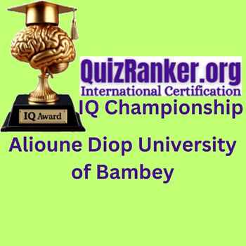 Alioune Diop University of Bambey