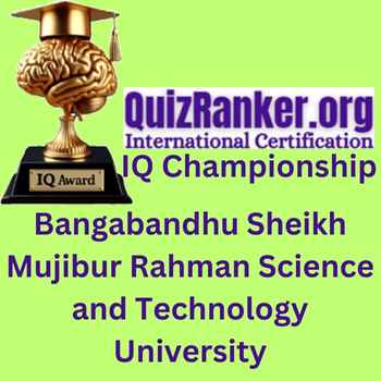 Bangabandhu Sheikh Mujibur Rahman Science and Technology University