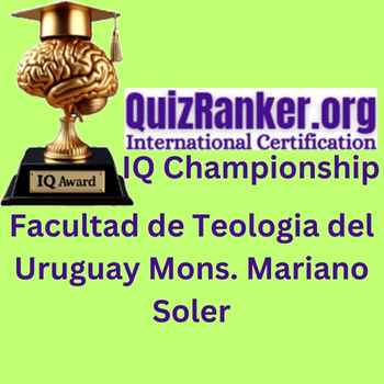 Facultad de Teologia del Uruguay Mons. Mariano Soler