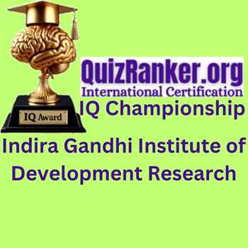 Indira Gandhi Institute of Development Research