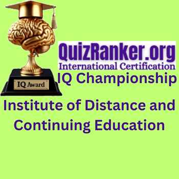 Institute of Distance and Continuing Education