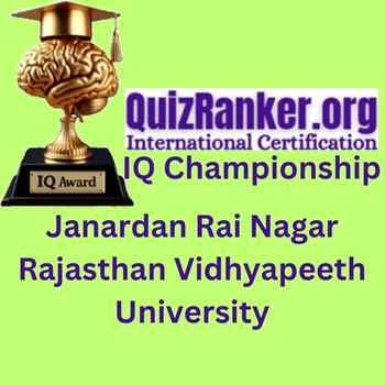 Janardan Rai Nagar Rajasthan Vidhyapeeth University
