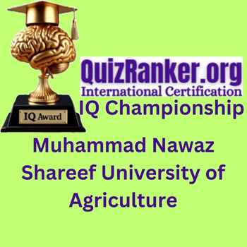 Muhammad Nawaz Shareef University of Agriculture
