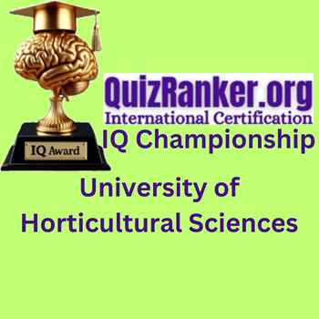 University of Horticultural Sciences
