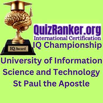 University of Information Science and Technology St Paul the Apostle