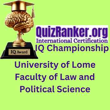 University of Lome Faculty of Law and Political Science