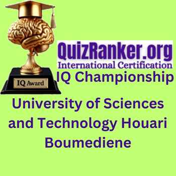 University of Sciences and Technology Houari Boumediene