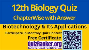 Biotechnology and Its Applications quiz 2024