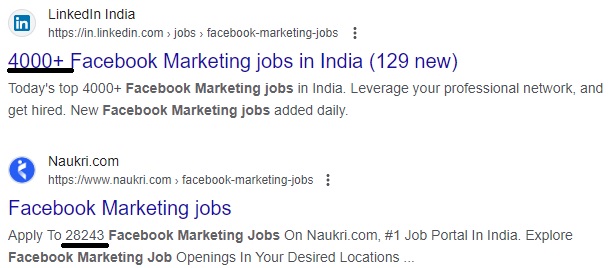 Facebook Marketing Jobs