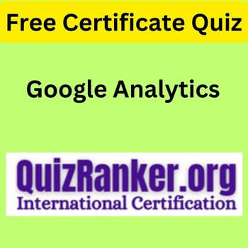 Google Analytics Exam Quiz