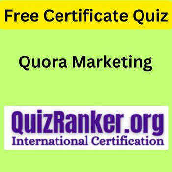 Quora Marketing Exam Quiz