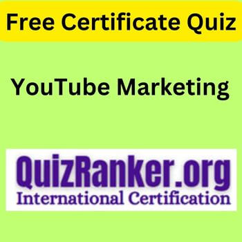 YouTube Marketing Exam Quiz